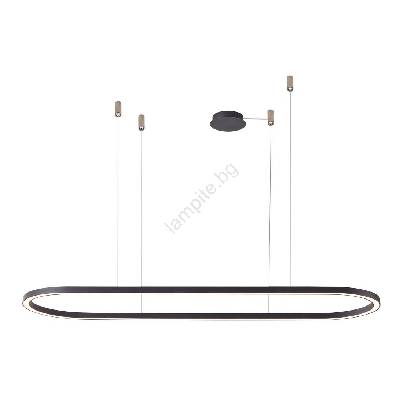 AZ5055 - LED Димируем пендел ELENA LED/50W/230V 120 см черен (AZ5055)