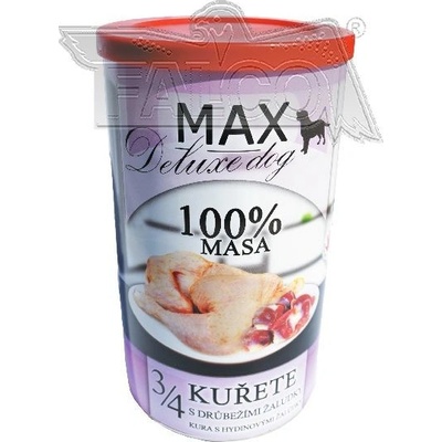 Sokol Falco Max Deluxe Dog Adult 3/4 kuřete s drůbežími žaludky 20 x 1200 g