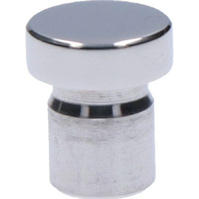 Ukončení - zátka na trubku ø 12x1.5mm, plný materiál, leštěná nerez /AISI304
