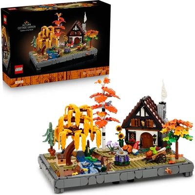 LEGO® Icons 11372 Chata a jesenná záhrada