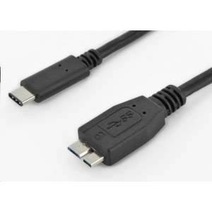 PremiumCord Cable USB PremiumCord USB-C - Micro-B 0.6 m Black (ku31cmb06bk)