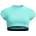Speedo Къса блуза Speedo Solid Logo Elastic Crop Top - Arctic Glass