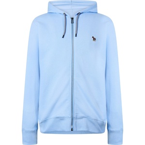 Paul Smith Суичър PS PAUL SMITH Men's Full-Zip Zebra Logo Hoodie - Blue 41E