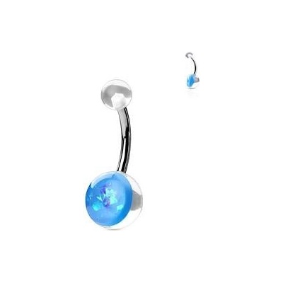 Šperky4U piercing do pupíku banánek BA0004-Q
