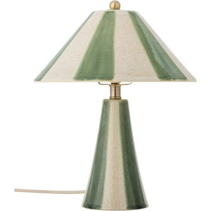 Bloomingville Керамична настолна лампа с керамичен абажур (височина 35 cm) Olive - Bloomingville (82069578)