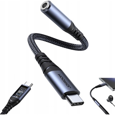 Joyroom SY-C01 Type-C na 3,5 mm černý