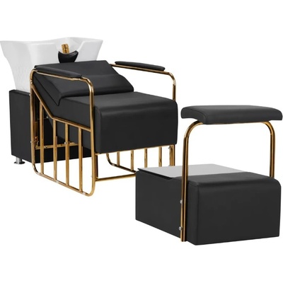 Gabbiano kadeřnický mycí box Mayka zlatá černá – Zboží Dáma