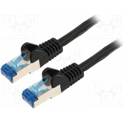 Goobay 79343 Patch S/FTP Kat: 6a RJ45 vidlice z obou stran lanko Cu