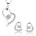 Silenti Jewelry Сребърен комплект "Красива Обич