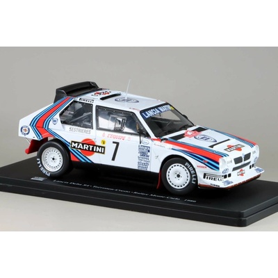 Lancia Delta S4 7 Toivonen Cresto Rallye Monte Carlo 1986 Hachette časopis s modelem 1:24