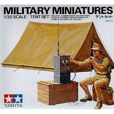Tent set stan nemecký 1:35