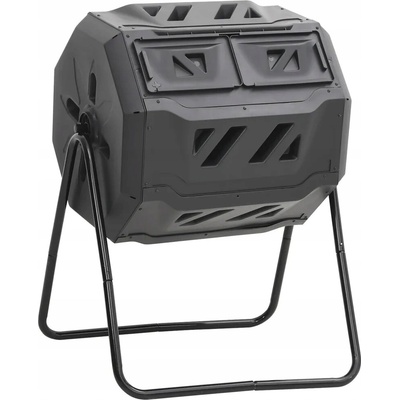 vidaXL 152232 černý 73x64x95 cm 160 l