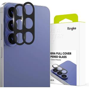 Ringke Протектор за камера за Samsung Galaxy S26 FE - Camera Full Cover Glass (2 pack) - Ringke - Черен