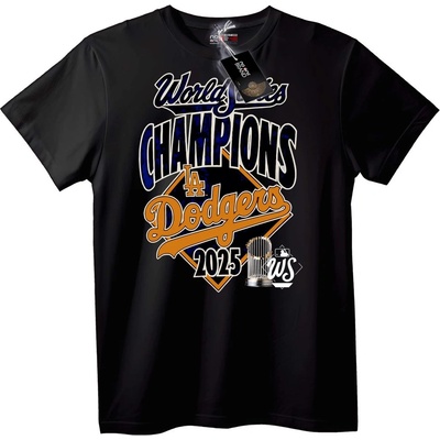 NOONEBRAND Тениска LA Dodgers Шампиони Световна Серия 2025 - L, Black