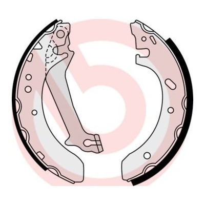 Sada brzdových čeľustí BREMBO S 23 578