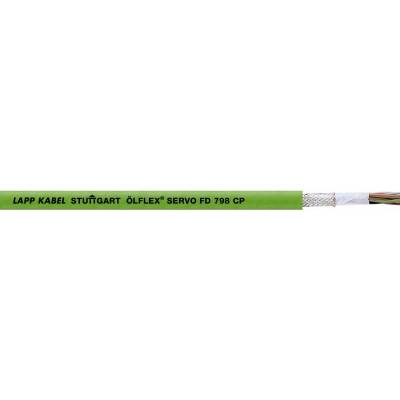 Lapp SERVO FD 798 CP 36929/1000 vedenie čidiel 4 x 0.25 mm² + 2 x 0.50 mm² 1000 zelená