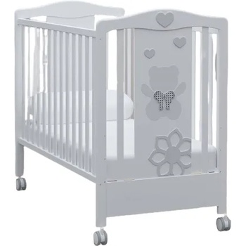 Bambino Casa Бебешко креватче Bambino Casa - Felice, grigio (2043)