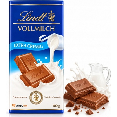 Lindt Maitre Chocolate Vollmilch plnotučná mléčná čokoláda 100 g