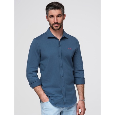 Ombre Clothing Риза K697 - деним Ombre Clothing Ombre Clothing | Sin | МЪЖЕ | S