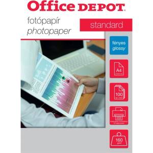 Office Depot Стандарт A4 160g гланцова фотохартия 100бр OD112255 (OD112255)