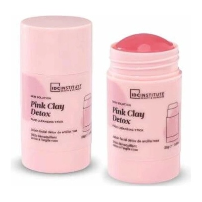 IDC Pink Clay Detox Čistící tyčinka detoxikační s růžovým jílem 25 g