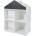 Ginger Home Детска етажерка за играчки и книги Ginger Home - С дъска за рисуване (TF6919-G)