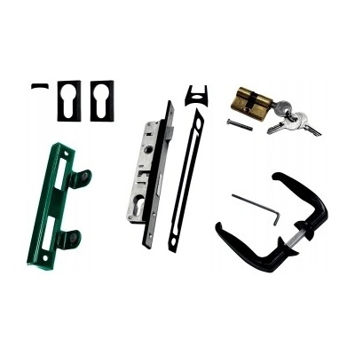 Set příslušenství pro dvoukřídlou bránu IDEAL - UNIVERSAL