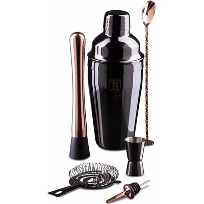 Barmanská sada 6 ks Black Rose Collection