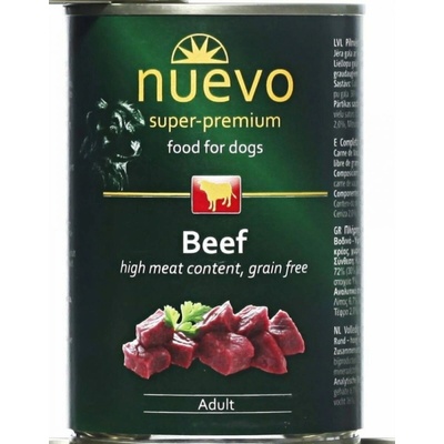 Nuevo Dog Adult Beef 400 g