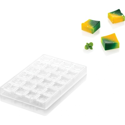 Silikomart Форма за шоколадови бонбони Onda P от тритан (52.901.86.0065)