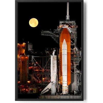 HYBRIS PRODUCTION AB plakát Discovery With Moon 50 x 70cm