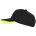 Sara Workwear Черна шапка с козирка и сигнален елемент Comfort Plus (1-14-620-25-27-1)