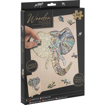 GRAFIX Obrysové Slon 137 dielov