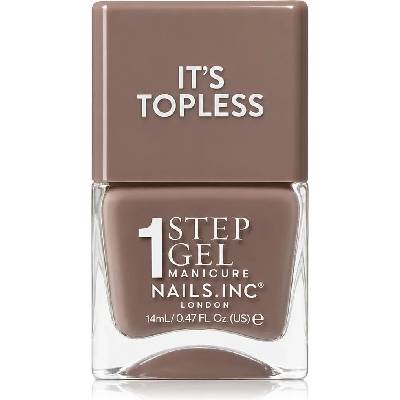 Nails Inc. It’s Topless 1 Step Gel Nail Polish 14 ml odstin Megan