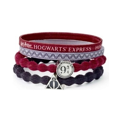Gumičky do vlasů Harry Potter - Nástupiště 9 3/4 a Relikvie Smrti