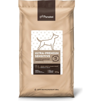 Panakei Hypoalergénne Sensitive Srnec a Zajac 10 kg