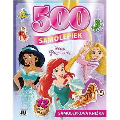 500 samolepiek Princezné
