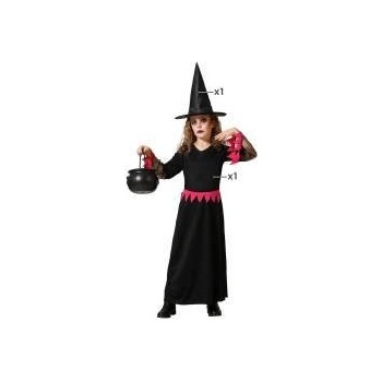 BigBuy Carnival Маскировъчен костюм за деца Розов Вещица Размер 7-9 години d0fdd2