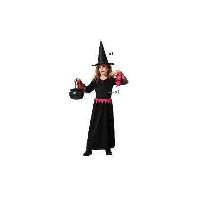 BigBuy Carnival Маскировъчен костюм за деца Розов Вещица Размер 7-9 години d0fdd2