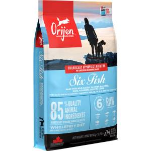 ORIJEN Шест риби за кучета 6 кг