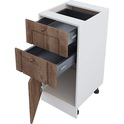 ИРИМ Долен кухненски шкаф Сити БФ-Дъб натурал-06-73 40 см