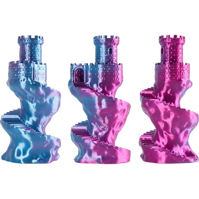 Spectrum 81398 3D филамент, PLA Magic Silk, 1, 75mm, 250g, Многоцветен (Aurora bloom) (81398)