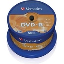 Médiá na napaľovanie Verbatim DVD+R 4,7GB 16x, 50ks