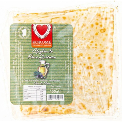 Korome' tradičný sardínsky chlieb olivovým olejom 100 g