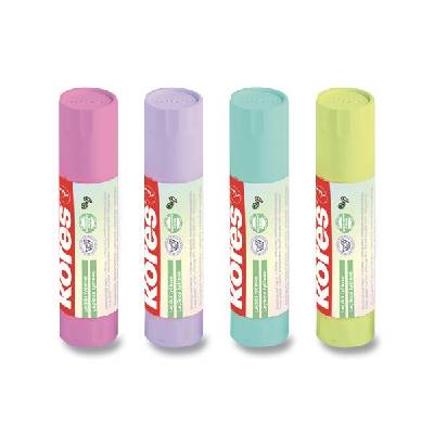 Kores lepicí tyčinka Pastel 20 g – glycerin, pastelové barvy