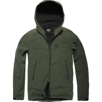 Vintage Industries Alford softshell bunda dark olive