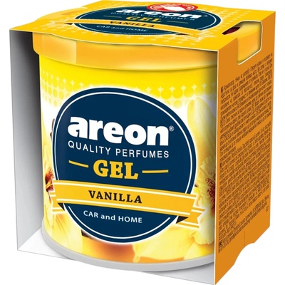 Areon ароматизатор гел консерва за дома и автомобила, Ванилия