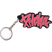 Přívěsek na klíče Pitcha Logo II keychain pink