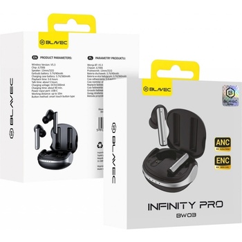 Blavec TWS BW03 Infinity Pro ANC+ENC