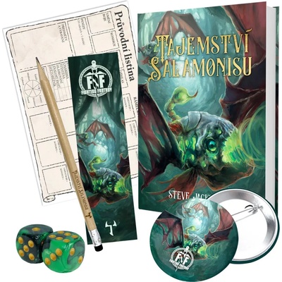 Tajemství Salamonisu (gamebook) (Steve Jackson)()